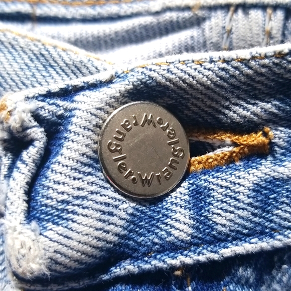 🇺🇦 Classic Y2K Rare Jeans Light Wash 90s - Picture 9 of 10